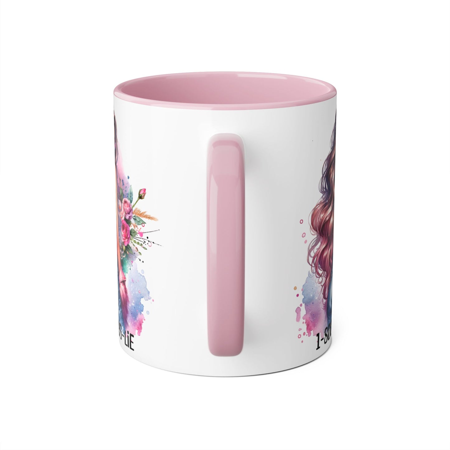 Trendy Coffee Mug with Chic Girl Design - Perfect Gift for Friends, 1-800-Boys-Lie, Cute Floral Mug, Birthday Gift, Coffee Lover, [...]