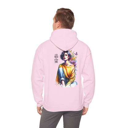 Breakup Hoodie - Unisex Hooded Sweatshirt Lost You and Found Me Design