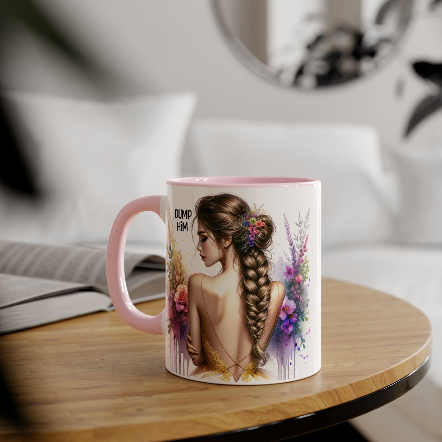 Mug - Dump Him Accent Mug, 11oz