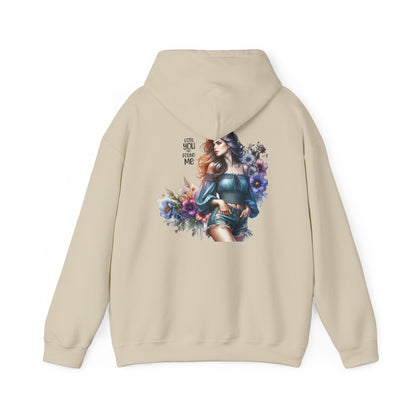 Breakup Hoodie - Unisex Hooded Sweatshirt Lost You and Found Me Design