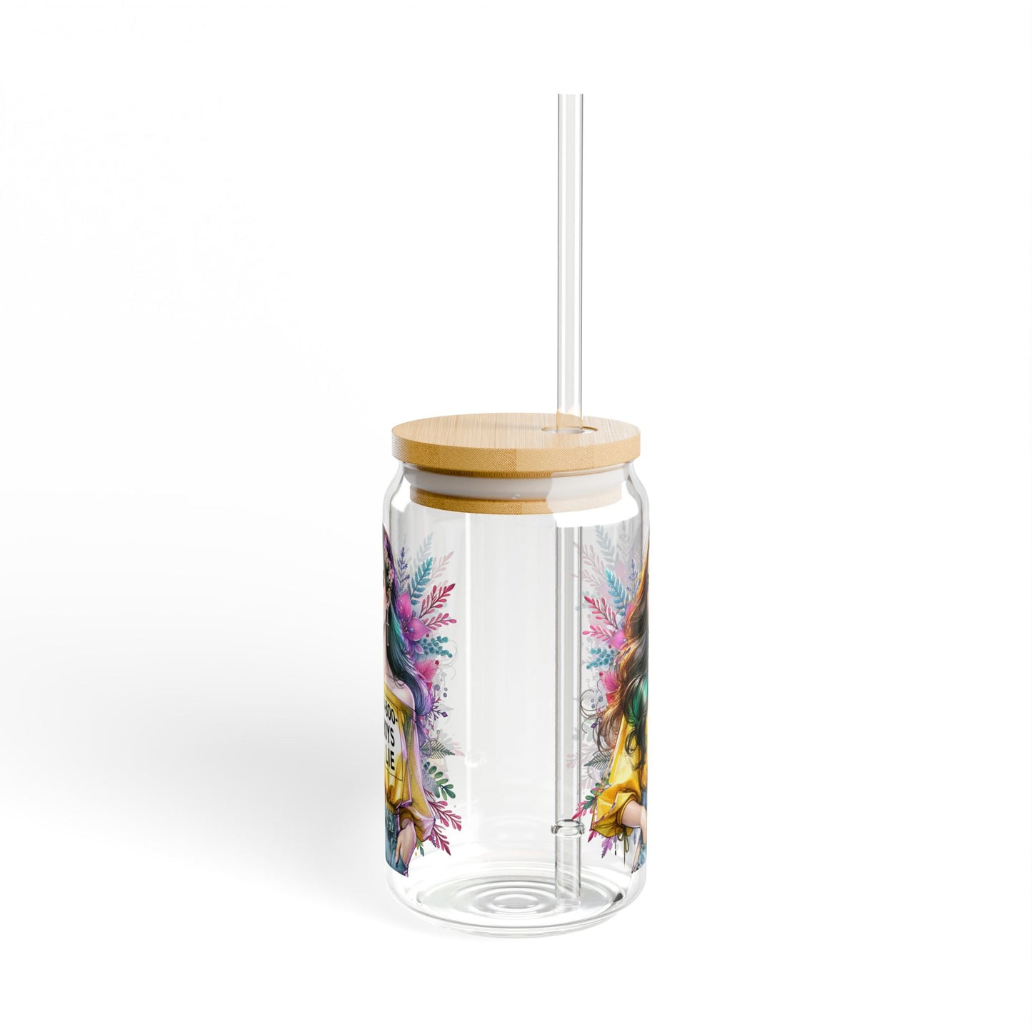 1-800-Boys-Lie Cool and Unique Sipper Glass, 16oz Sippy Cup, Trendy Drinkware, Gifts for Her, Summer Must-Have, Home Decor