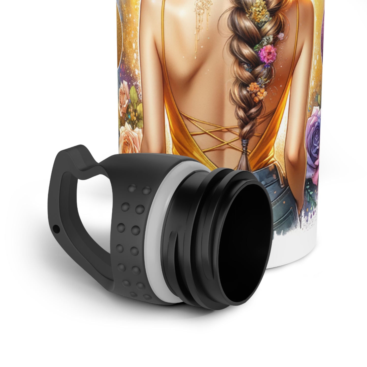 Stainless Steel Breakup Water Bottle- I Don't Make Mistake, I Date Them Design