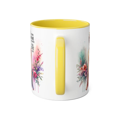 I Don't Make Mistakes, I Date Them Beautifully Designed Accent Mugs for Coffee Lovers - Unique Gift Idea, Home Decor, Office Ideas, Birthday Present, Floral Art