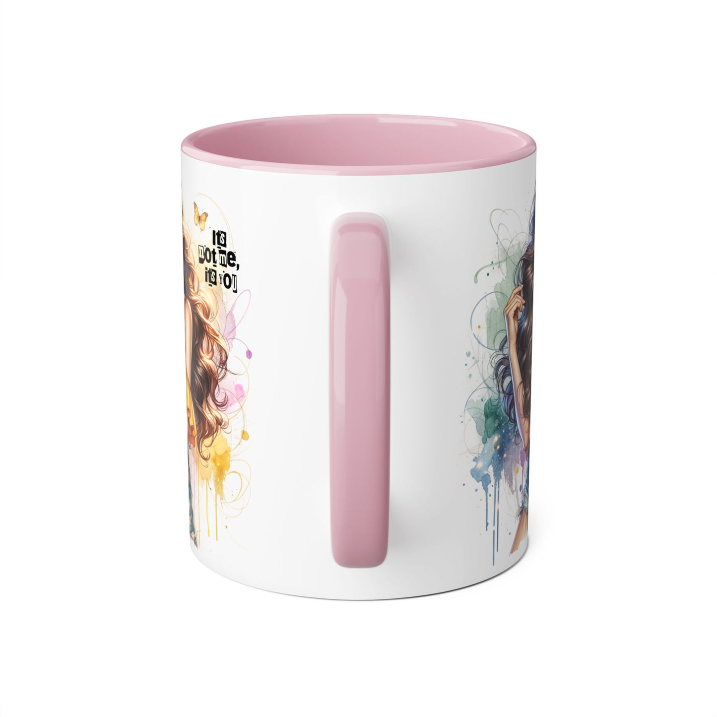 It's Not Me, It's You Humoristic Vibrant Accent Mug with Artistic Design, Perfect Gift for Coffee Lovers, Unique Home Decor, Personalized Beverage Cup, Cute Tea Mug