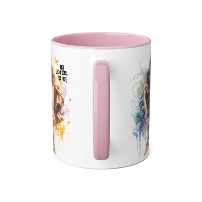 It's Not Me, It's You Humoristic Vibrant Accent Mug with Artistic Design, Perfect Gift for Coffee Lovers, Unique Home Decor, Personalized Beverage Cup, Cute Tea Mug