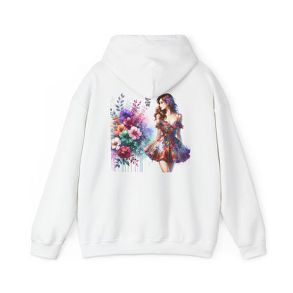 Lost You And Found Me Floral Art Hoodie, Cozy Sweatshirt for Women, Gift for Her, Casual Fashion, Spring Style