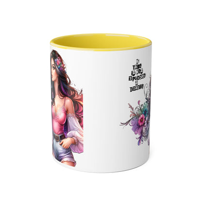 Funny Accent Mug - My Taste in Men is Probably a Disability Humor 11oz Cup
