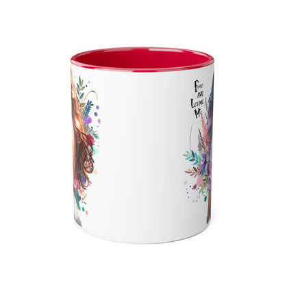 Artistic Floral Accent Mug for Coffee Lovers, Unique Gift for Birthdays, Inspirational Home Decor, Perfect for Tea and Coffee, [...]