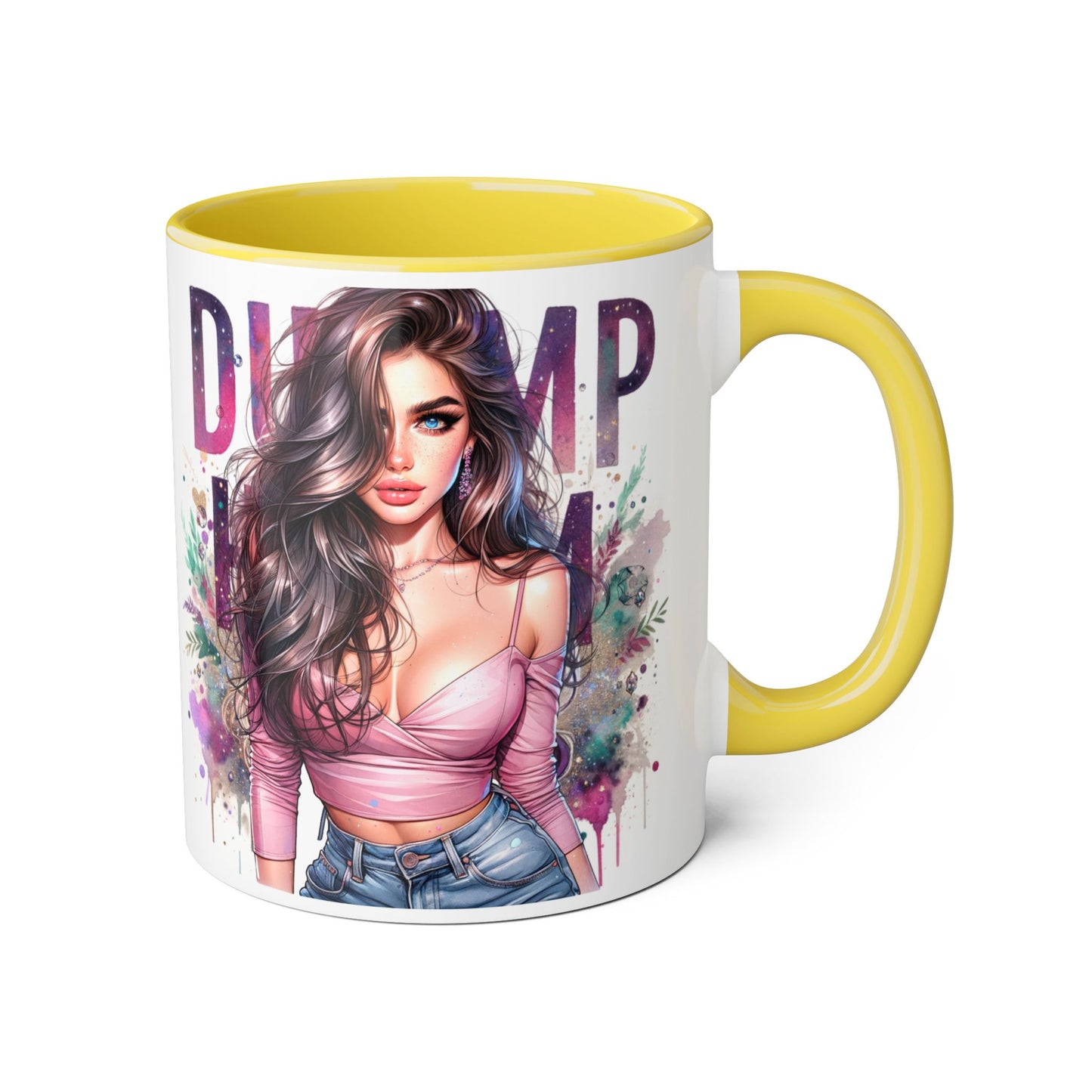 Dump Him Funny Accent Mug 11oz