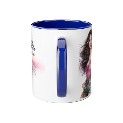Funny Accent Mug - My Taste in Men is Probably a Disability Humor 11oz Cup
