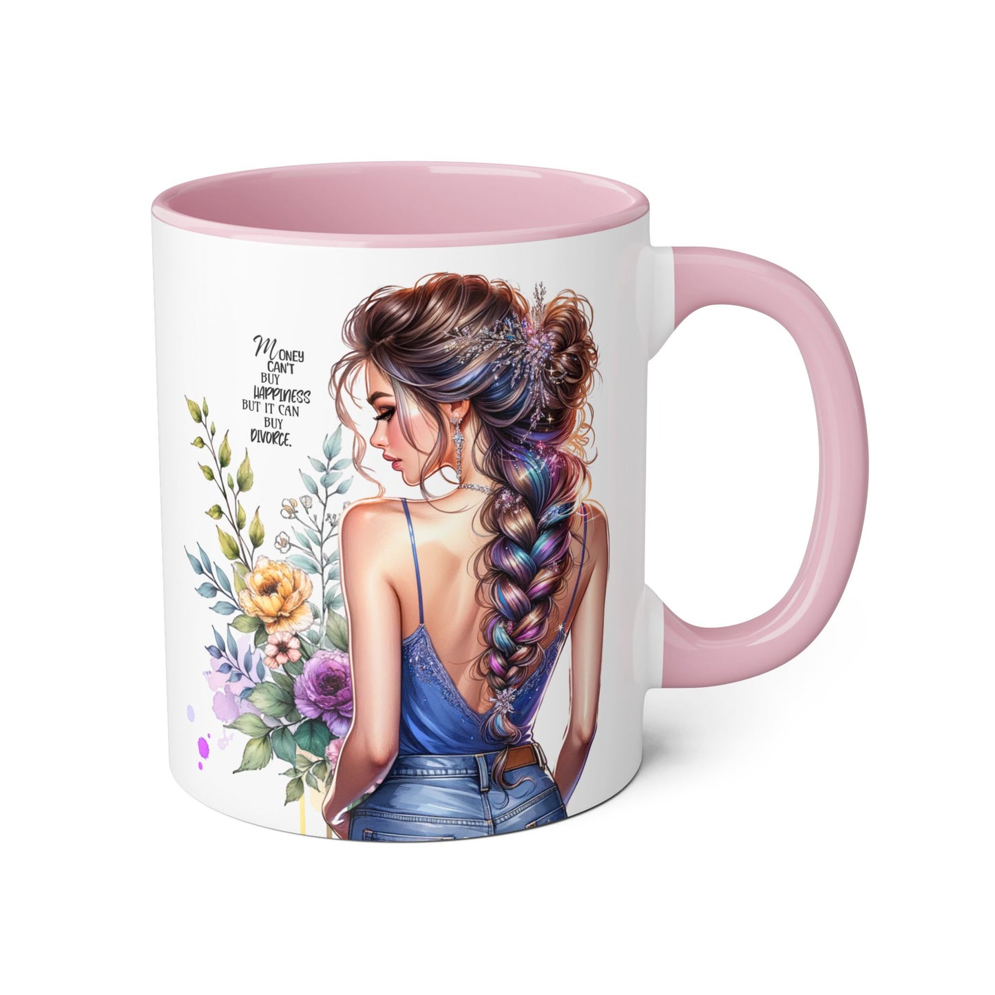 Mug - Money Can't Buy Happiness But It Can Buy Divorce Humoristic