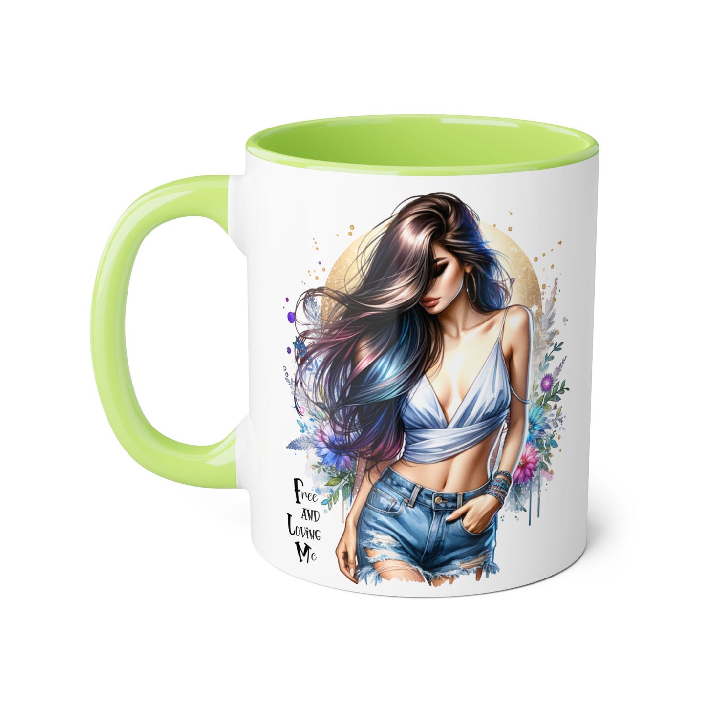 Vibrant Accent Mugs, 11oz with Artistic Design – Perfect for Coffee Lovers and Gift Occasions: Home Decor, Unique Gifts, Art Mugs, [...]