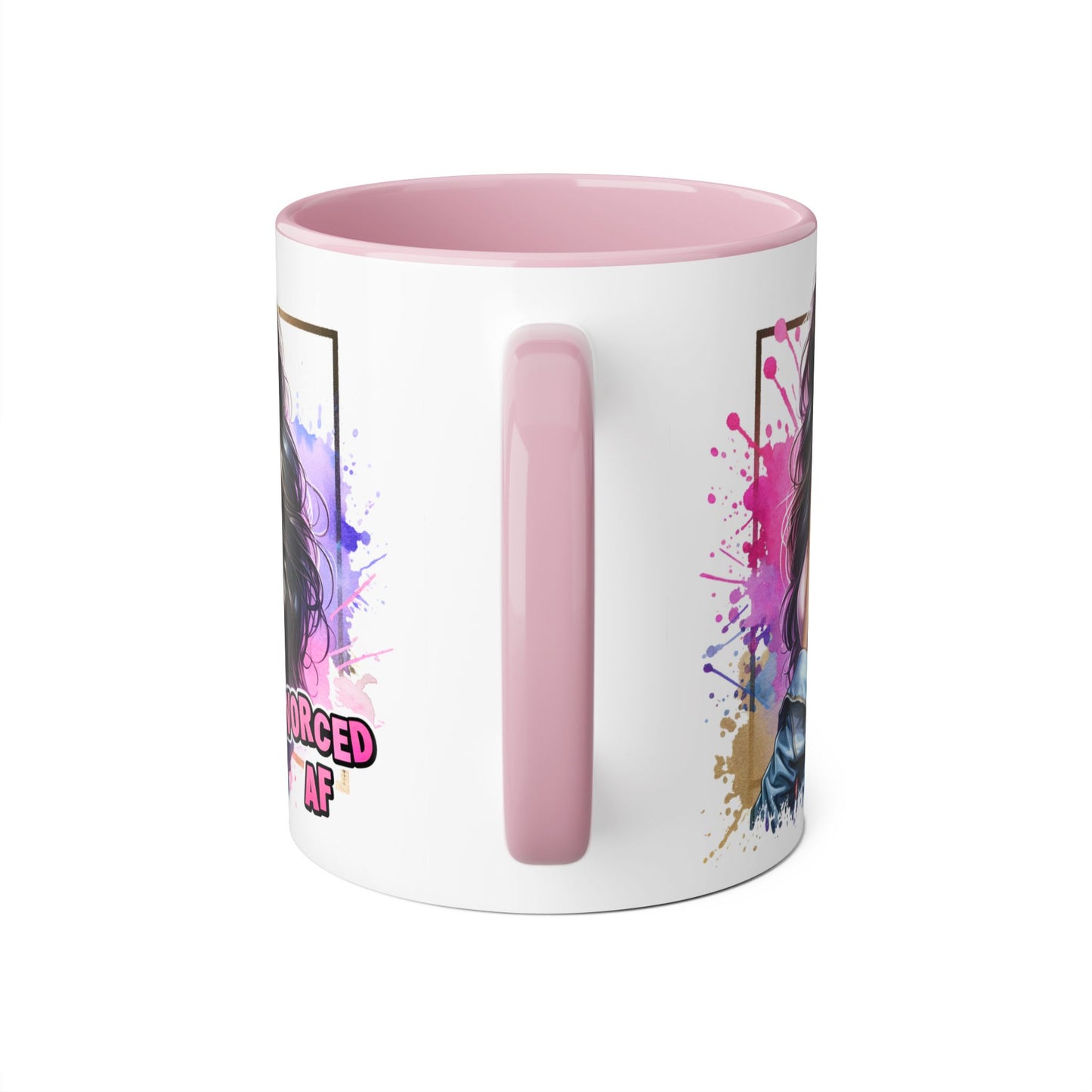 Mug - Divorced AF 11oz Accent Mug