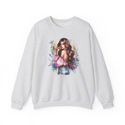 I Don't Make Mistakes, I Just Date Them Boho Chic Crewneck Sweatshirt, Cozy Gift for Her, Fashionable Layering Piece, Art-Inspired Apparel, Perfect for Special Occasions