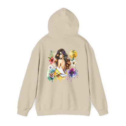 I Don`t Make Mistakes, I Just Date Them Vibrant Floral Sweatshirt with Artful Design | Cozy Unisex Hoodie for Casual Wear, Easy Style, Gift for Her, Art Lover, Spring Fashion