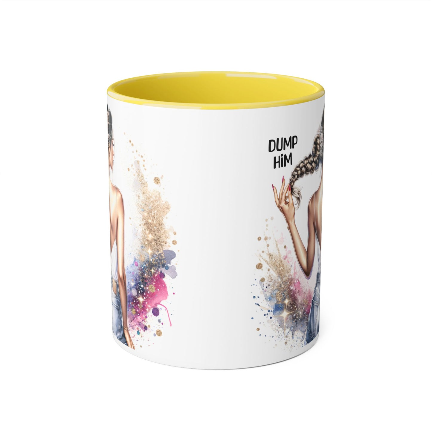 Mug - Dump Him Accent Mug, 11oz