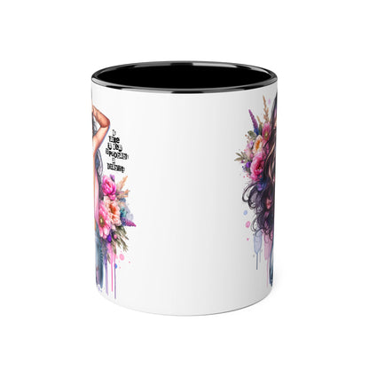 Funny Accent Mug - My Taste in Men is Probably a Disability Humor 11oz Cup