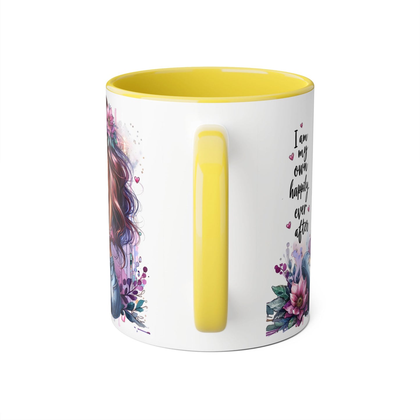 I Am My Own Happily Ever After Empowering Self-Love Accent Mug - 11oz