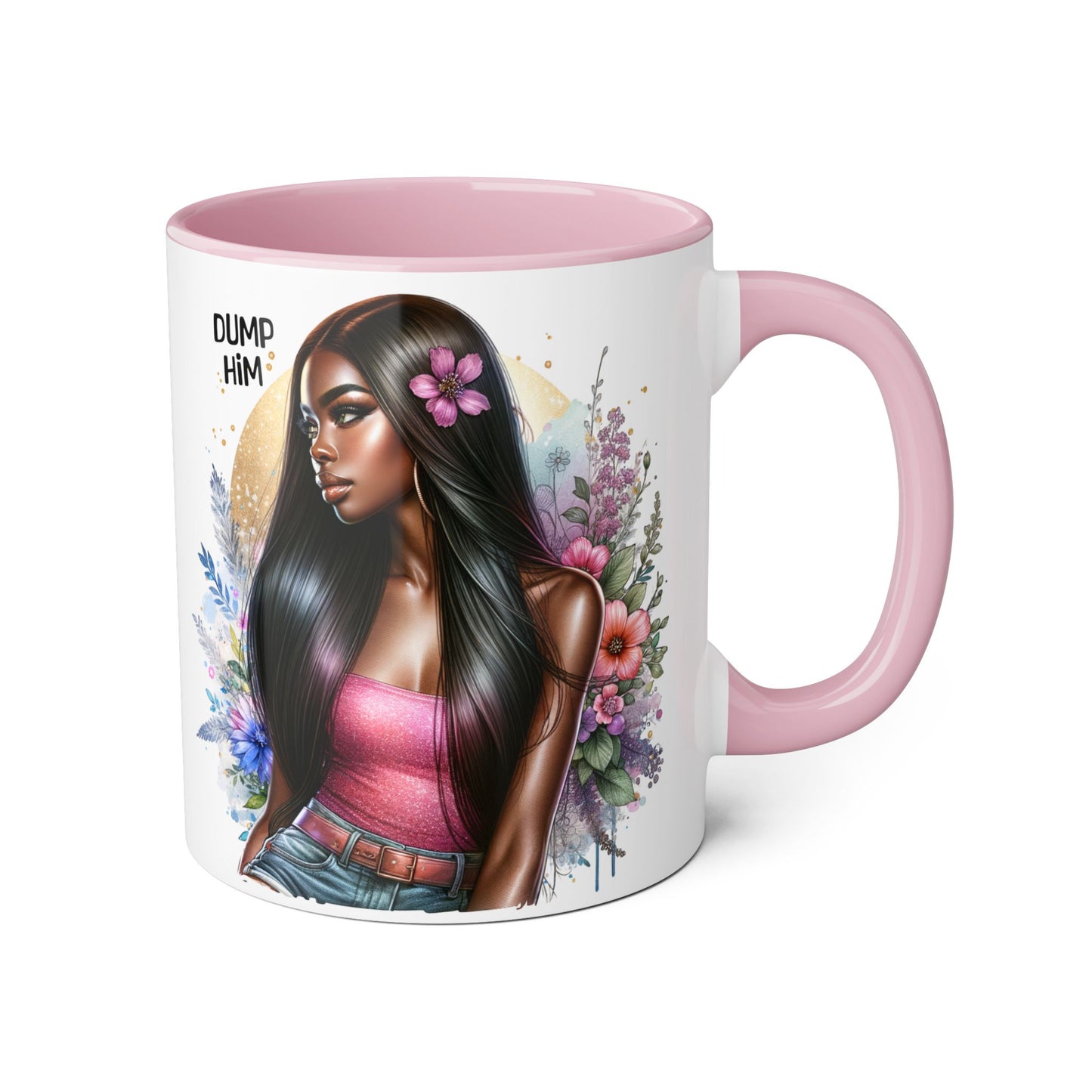 Empowerment Mug, Stylish Art Mug, Coffee Lover Gift, Inspirational Mug, Unique Art Mug, Affirmation Gift