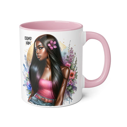 Empowerment Mug, Stylish Art Mug, Coffee Lover Gift, Inspirational Mug, Unique Art Mug, Affirmation Gift