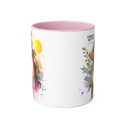 Artistic Accent Mug – Celebrate Your Creativity, Straight Outta Divorced Humoristic , Floral Design Coffee Cup, Perfect for Gifts & Home Decor, [...]