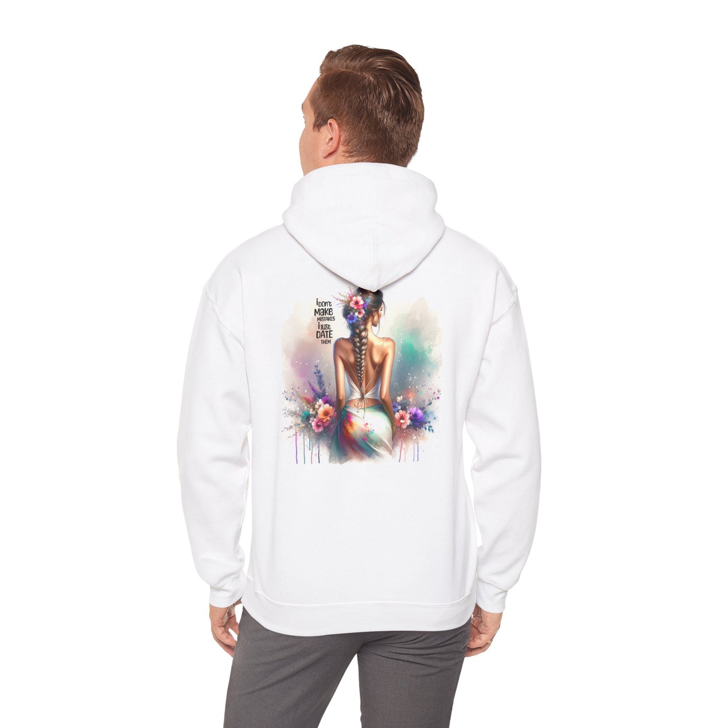 I Don`t Make Mistake, I Just Date Them Vibrant Art Hooded Sweatshirt | Stylish Unisex Sweatshirt for Art Lovers, Cozy Gift for Her, Unique Birthday Present, Streetwear, [...]