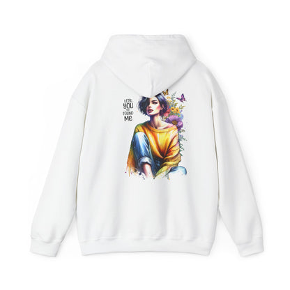 Breakup Hoodie - Unisex Hooded Sweatshirt Lost You and Found Me Design