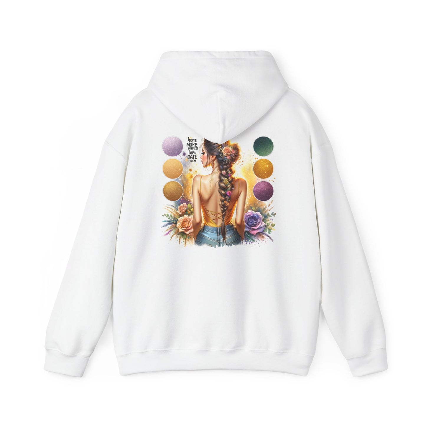 I Don`t Make Mistakes, I Just Date Them Vibrant Artistic Unisex Hoodie - Cozy Sweatshirt for Self-Expression, Comfortable Wear for Everyday, Perfect for Gifts and Celebrations