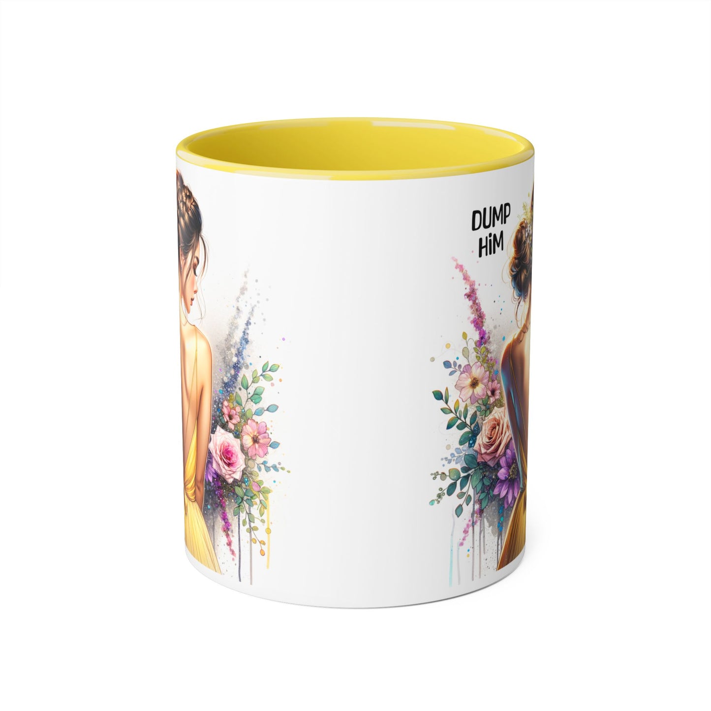 Dump Him Funny Accent Mug 11oz
