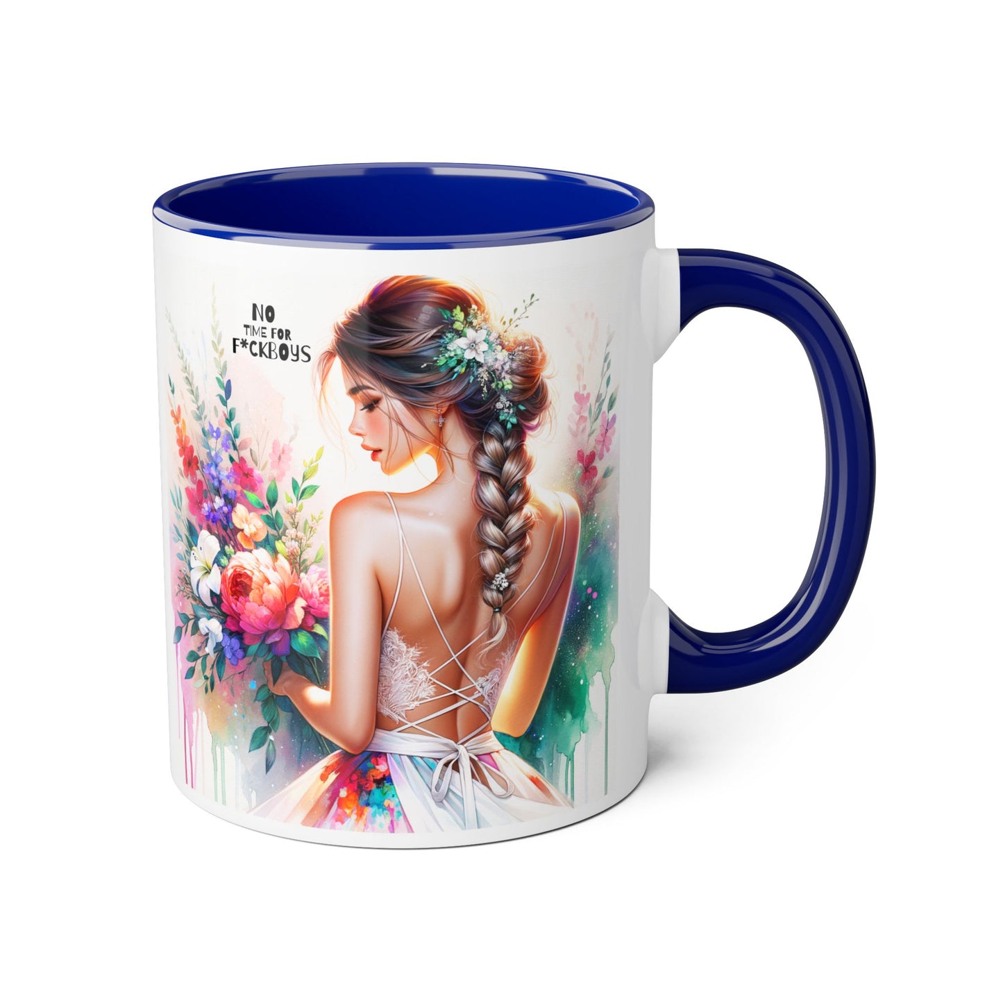 Funny Accent Mug - No Time For F*boys 11oz