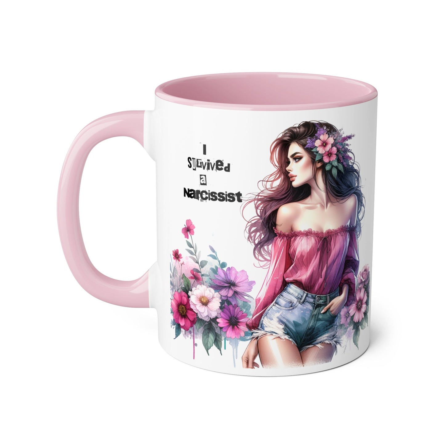 Survivor Mug: Empowering Gift for Self-Care, Unique Coffee Cup, Narcissist Recovery, Inspirational Drinkware, Motivational Home Decor