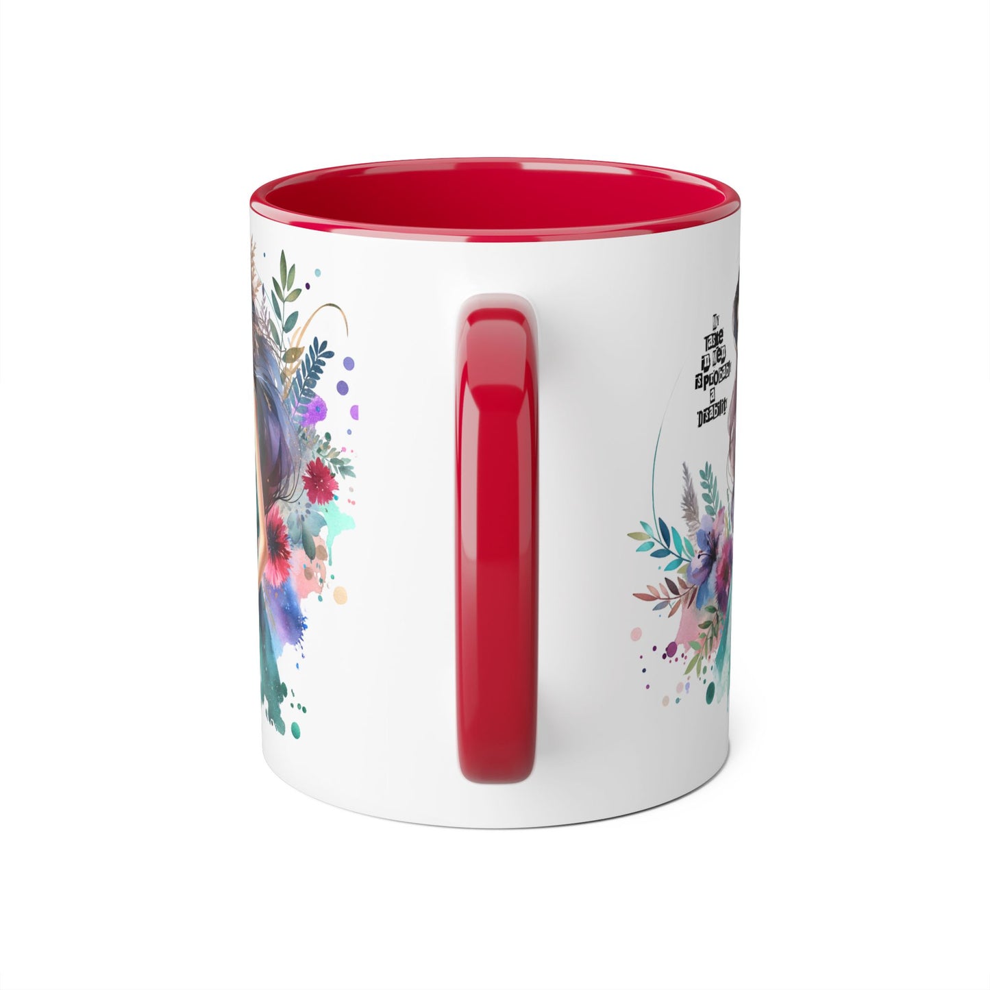 Funny Accent Mug - My Taste in Men is Probably a Disability Humor 11oz Cup