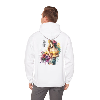 Lost You And Found Me Floral Art Unisex Hoodie - Stylish Streetwear, Cozy Gift for Her, Casual Wear, Festival Clothing, Summer Vibes