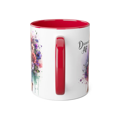 Mug - Divorced AF 11oz Accent Mug