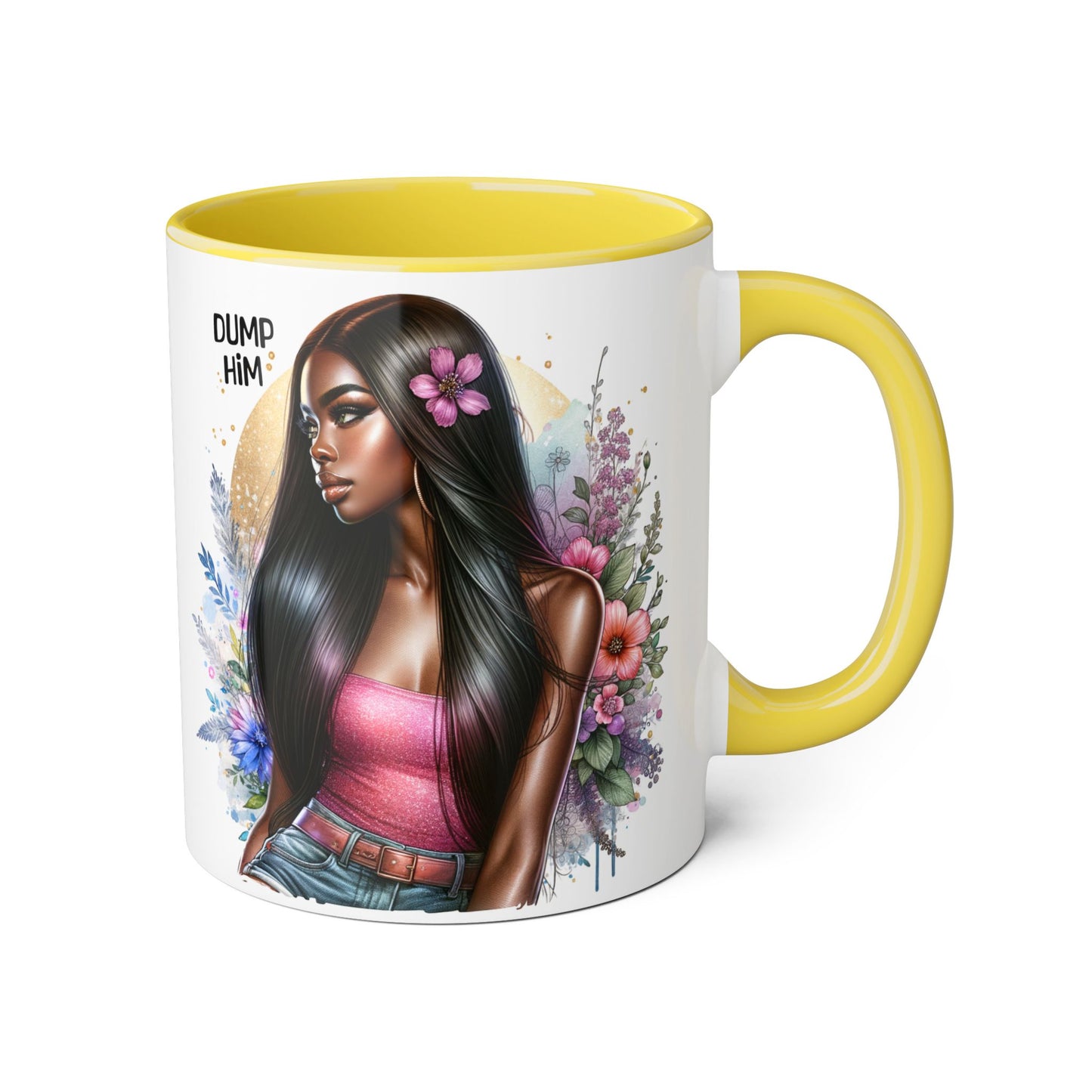 Empowerment Mug, Stylish Art Mug, Coffee Lover Gift, Inspirational Mug, Unique Art Mug, Affirmation Gift