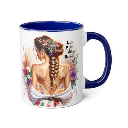 Inspirational Accent Mugs for Coffee Lovers, Beautiful Art, Gift for Friends, Motivational Quotes, Home Decor, Unique Office Mugs
