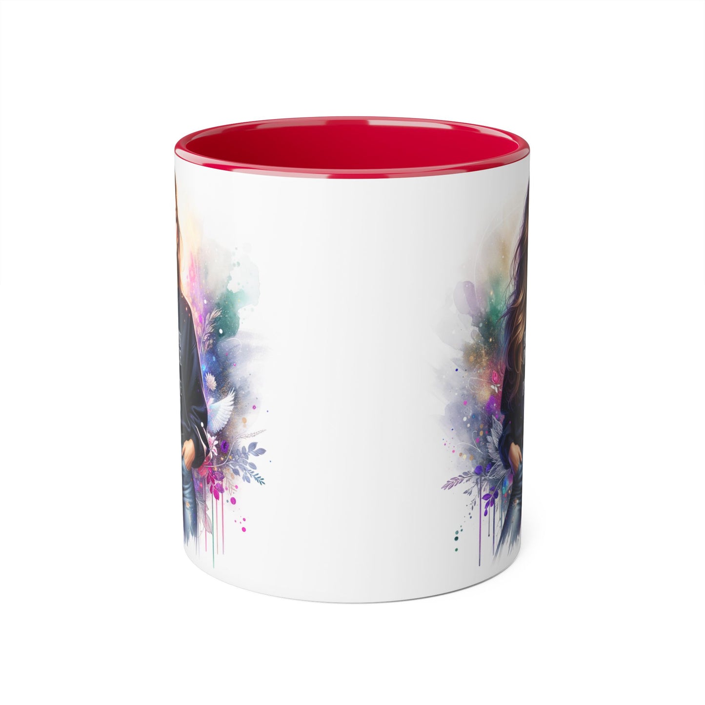 Be My Peace or Peace Out Accent 11oz Mug