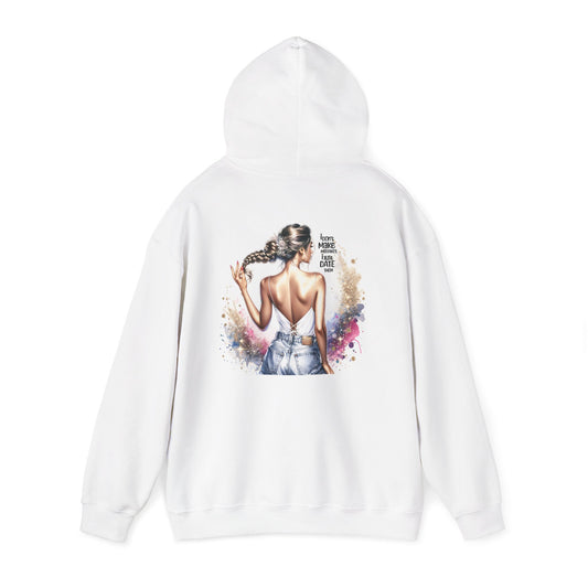 I Don`t Make Mistake, I Just Date Them Artistic Vibe Hooded Sweatshirt with Unique Design, Cozy Pullover for Stylish Comfort, Perfect Gift for Friends, Trendy and Fun, Great [...]