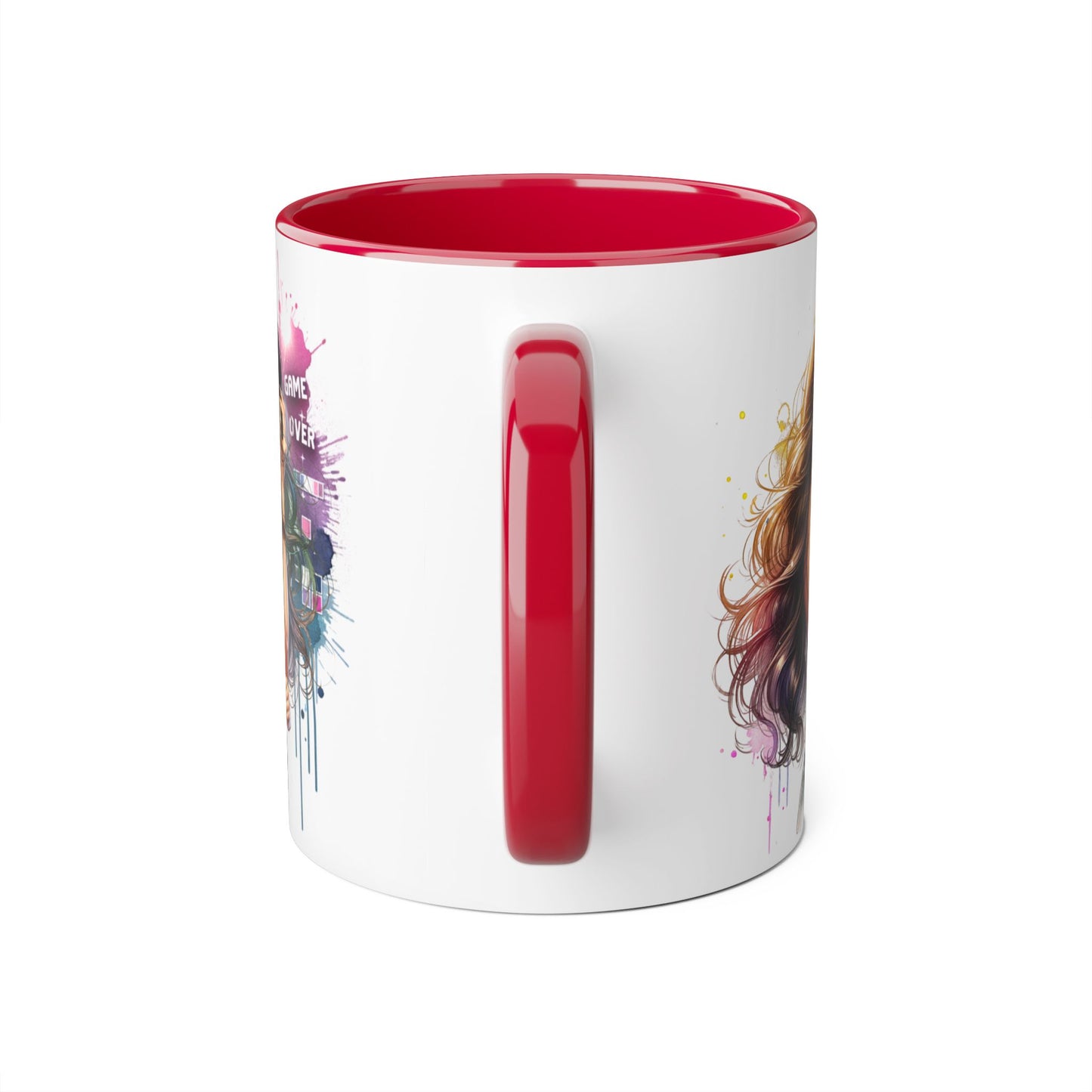 Vibrant Artist Accent Mug - Perfect for Coffee Lovers, Unique Gift Idea, Trendy Drinkware, Stylish Home Decor, Birthday or Celebration