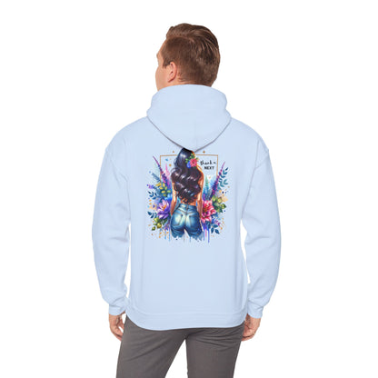 Thank U, Next Colorful Artistic Hooded Sweatshirt for Creative Souls, Stylish Gift for Art Lovers, Cozy Casual Wear, Unique Sweatshirt, Vibrant Hoodie