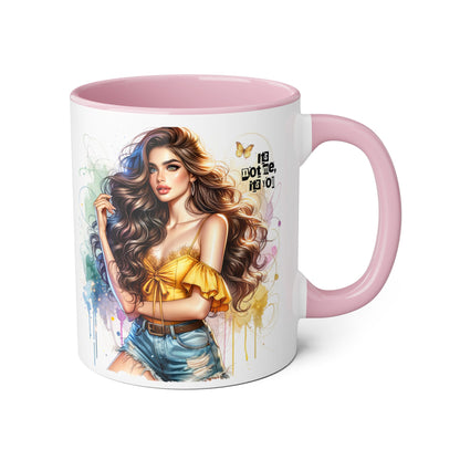 It's Not Me, It's You Humoristic Vibrant Accent Mug with Artistic Design, Perfect Gift for Coffee Lovers, Unique Home Decor, Personalized Beverage Cup, Cute Tea Mug