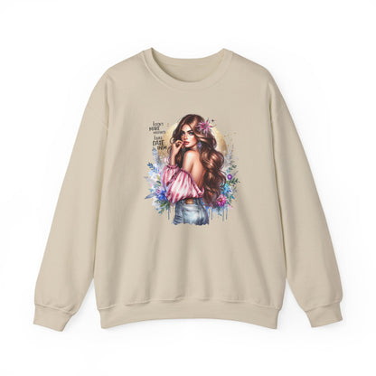 I Don't Make Mistakes, I Just Date Them Boho Chic Crewneck Sweatshirt, Cozy Gift for Her, Fashionable Layering Piece, Art-Inspired Apparel, Perfect for Special Occasions
