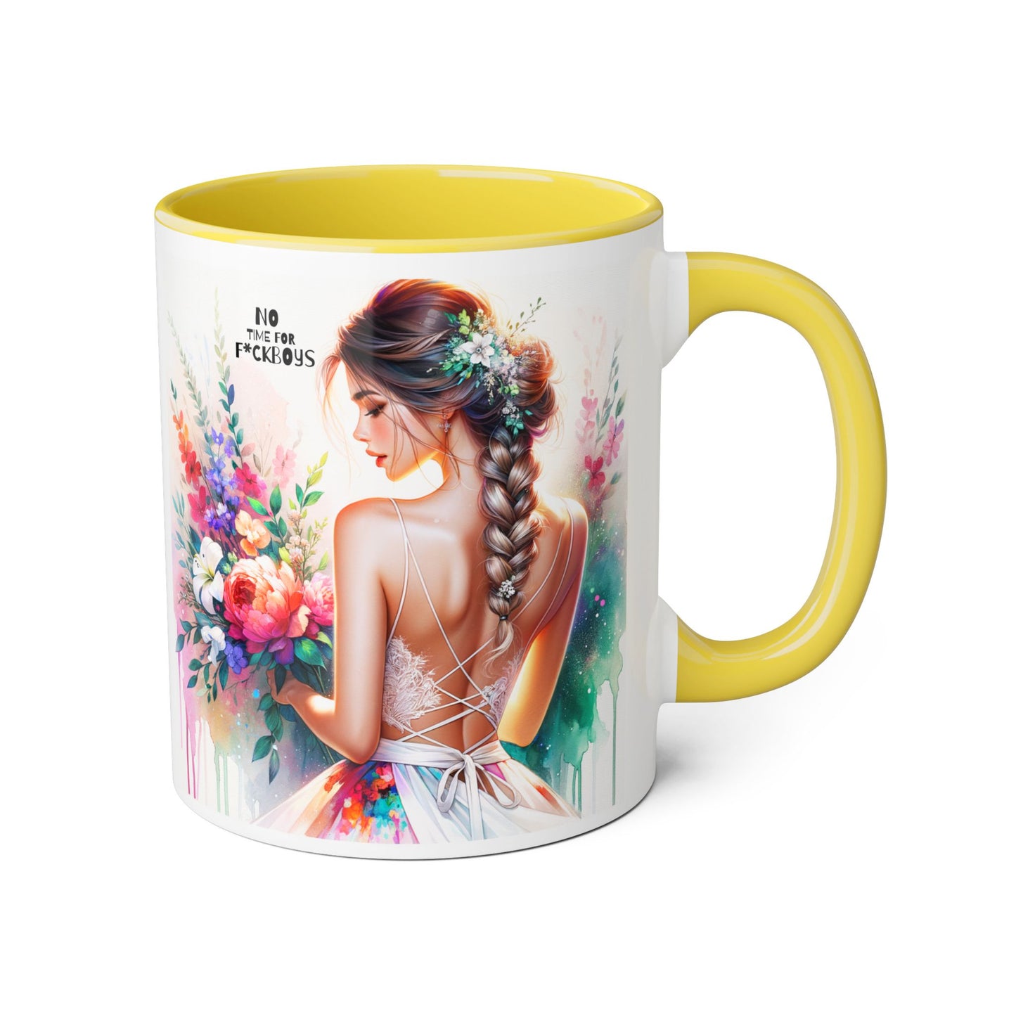 Funny Accent Mug - No Time For F*boys 11oz
