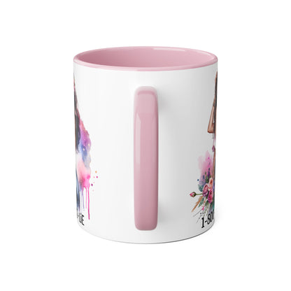 Stylish Accent Mugs, 11oz - Fun Gift for Friends, 1-800-BOYS-LIE, Coffee Lover Present, Unique Mug for Selfies