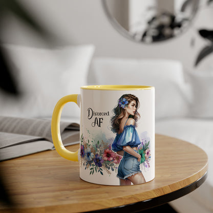Divorced AF Accent Mug | Floral Design | Coffee Cup for Empowerment | Gift for Divorcees | Self-Care Mug | Celebrating New Beginnings [...]