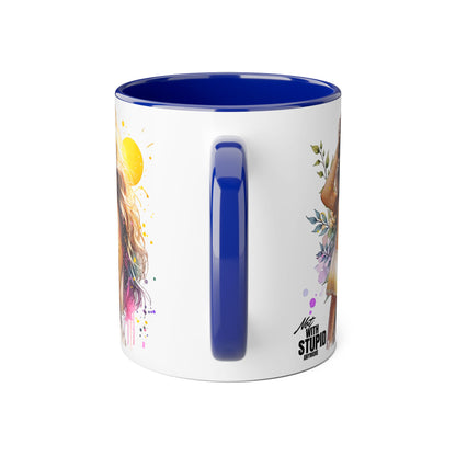Mug - Not With Stupid Anymore Humoristic 11oz Accent Mug