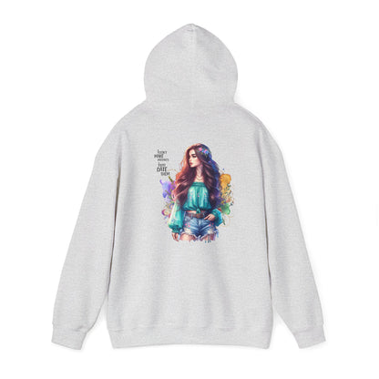 I Don`t  Make Mistakes, I Just Date Them Vibrant Artistic Hoodie - Unisex Heavy Blend™ Hooded Sweatshirt, Casual Wear, Gifts for Art Lovers, Cozy Lounging, Unique Fashion