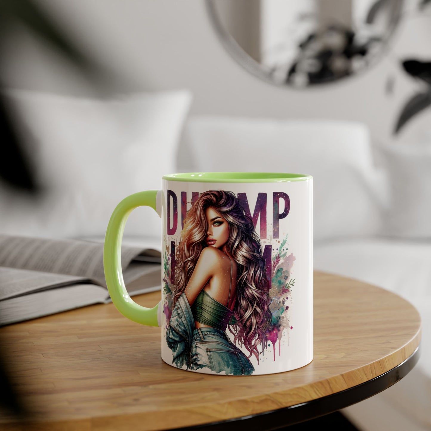 Dump Him Funny Accent Mug 11oz