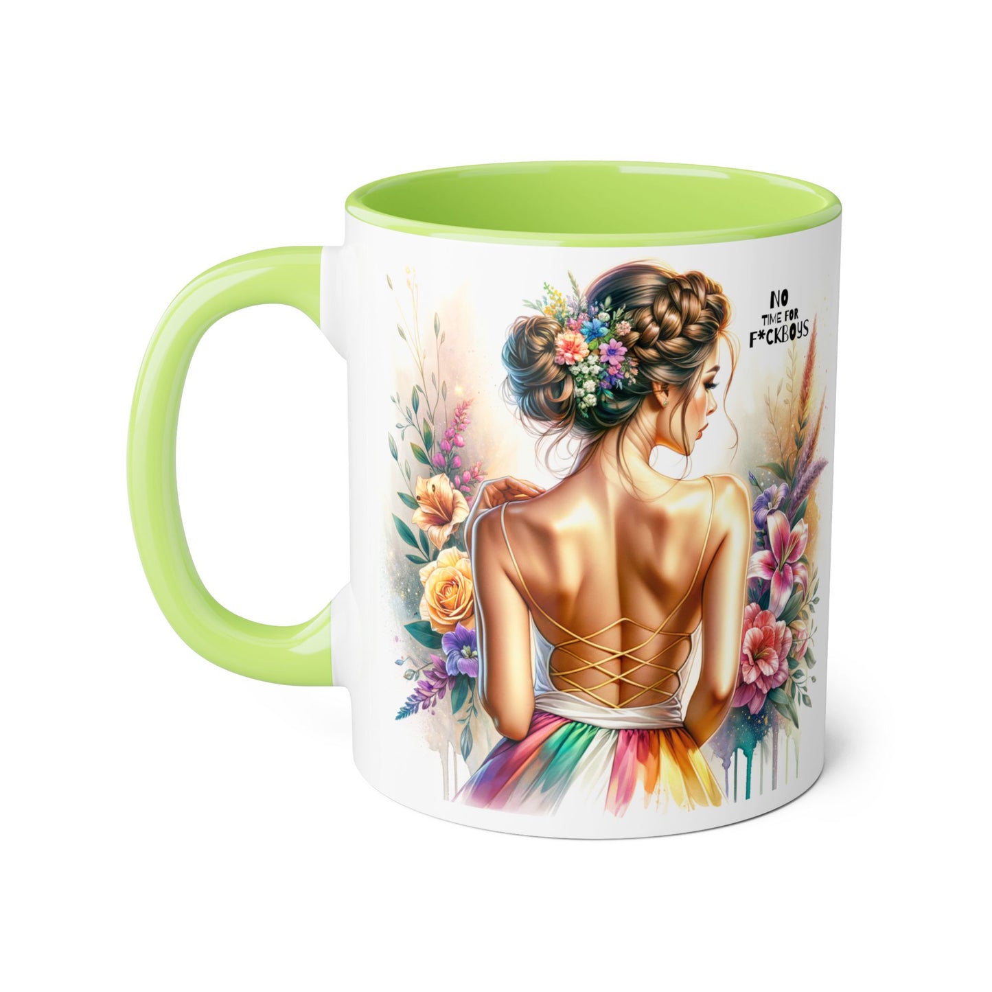 Funny Accent Mug - No Time For F*boys 11oz
