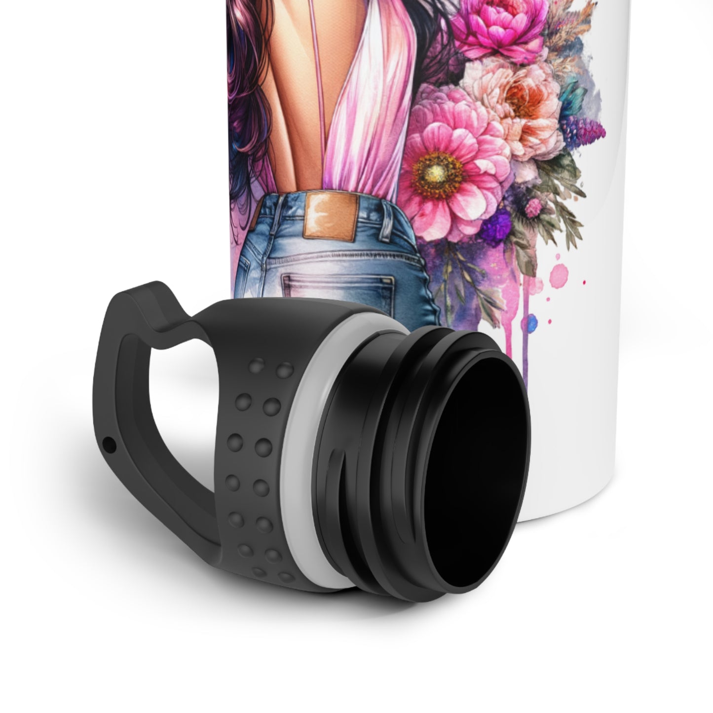 I Don't Make Mistakes, I Date Them Stylish Floral Stainless Steel Water Bottle, Cute Water Bottle, Motivational Gift, Eco-Friendly Hydration, Fitness Lover Gift, Summer [...]